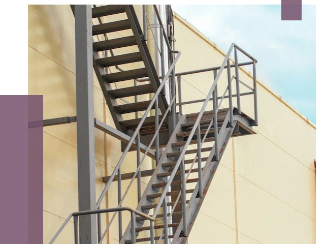 Пожарные лестницы в Назрани от 12326 руб. — монтаж и продажа | ПРОЛЁТ-Нзр