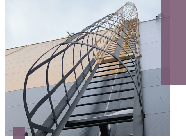 Изготовление и монтаж пожарных лестниц в Назрани профессионально