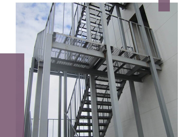 Монтаж пожарных лестниц в Назрани от 7807 руб.