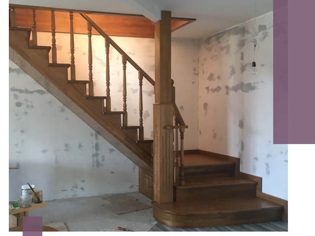 Ремонт деревянных лестниц в Назрани: быстро и качественно