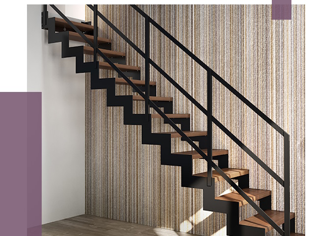 Изготовление металлических лестниц в Назрани от 48792 руб. | ПРОЛЁТ-Нзр