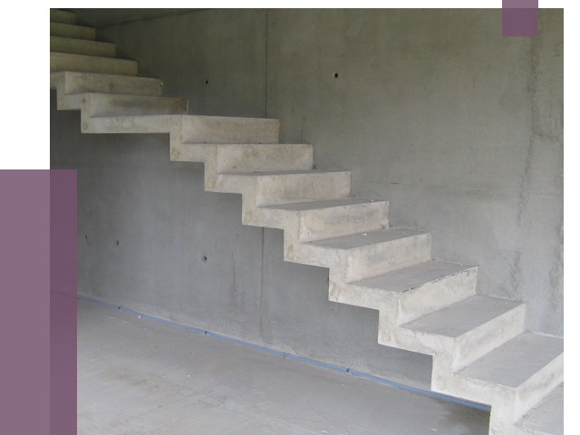 Бетонные лестницы в Назрани от 19003 руб. под ключ | ПРОЛЁТ-Нзр