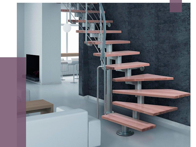 Модульные лестницы в Назрани от 16949 руб. — купить в ПРОЛЁТ-Нзр