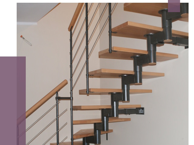 Изготовление модульных лестниц в Назрани от 11556 руб. 