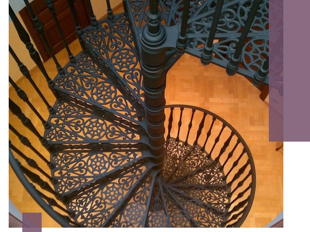 Винтовые лестницы под ключ в Назрани: производство и монтаж