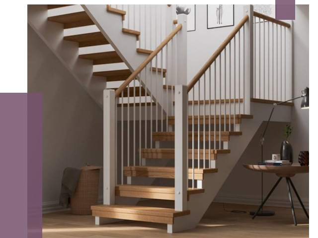 Маршевые лестницы в Назрани от 38263 руб. — монтаж | ПРОЛЁТ-Нзр