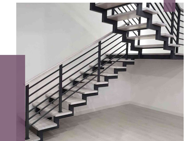 Лестницы на металлокаркасе под ключ в Назрани от 12840 руб. | ПРОЛЁТ-Нзр