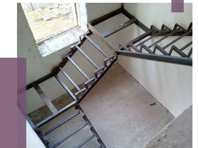 Монтаж лестниц на металлокаркасе в Назрани от 12840 руб. — ПРОЛЁТ-Нзр