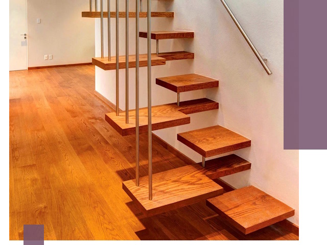 Лестницы «гусиный шаг» на заказ в Назрани для узких пространств