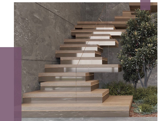 Современные лестницы в Назрани от 13867 руб. | ПРОЛЁТ-Нзр