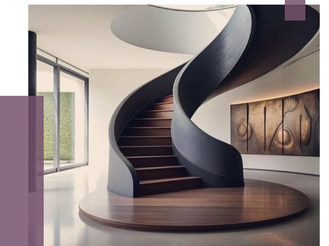 Элитные лестницы под заказ в Назрани от 190032 руб. — ПРОЛЁТ-Нзр