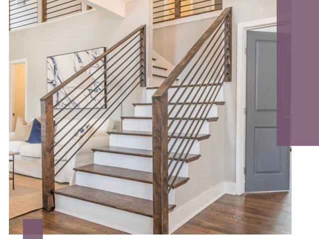 Лестницы для коттеджа под ключ в Назрани — изготовление и монтаж