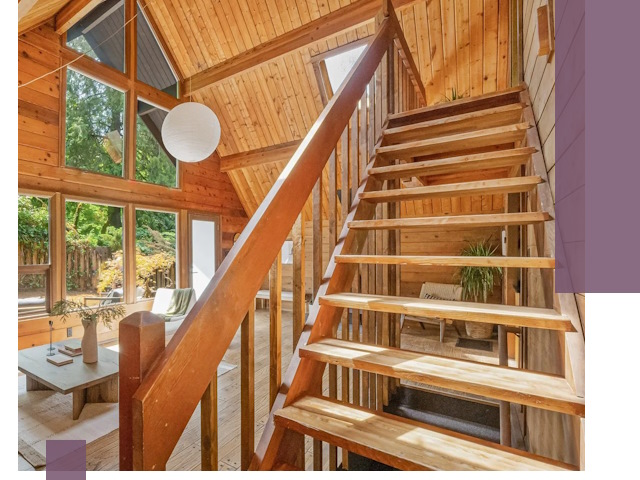 Лестницы для дачи под ключ в Назрани — изготовление и монтаж