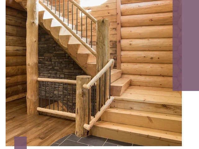 Лестницы в баню под заказ и профессиональный монтаж в Назрани