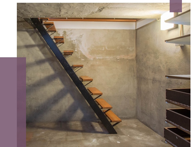Лестницы в подвал в Назрани от 13200 руб. — монтаж | ПРОЛЁТ-Нзр