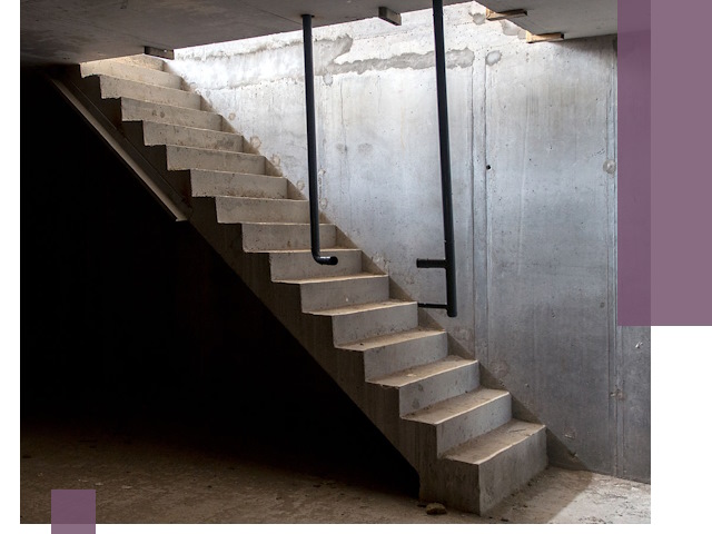 Изготовление и монтаж лестниц в подвале в Назрани