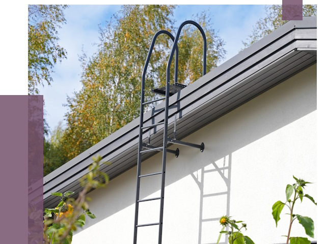 Лестницы на крышу в Назрани от 19209 руб. — монтаж и монтаж ПРОЛЁТ-Нзр