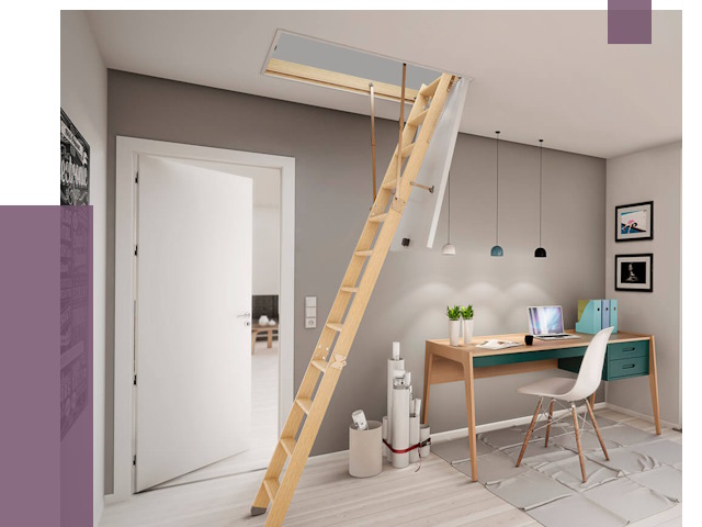Чердачные лестницы в Назрани — от 14638 руб. | ПРОЛЁТ-Нзр