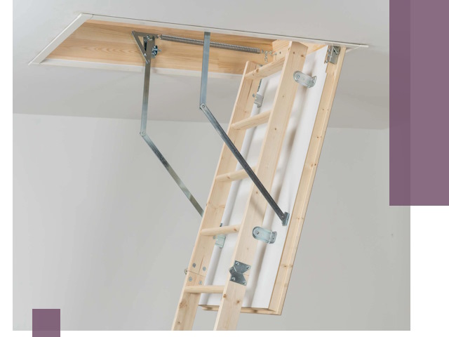 Установка чердачной лестницы под ключ в Назрани