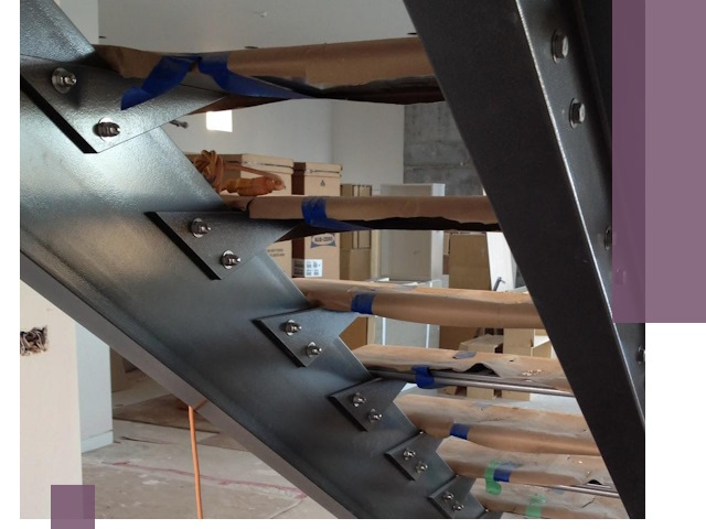 Усиление лестничных конструкций и усиление опор в Назрани