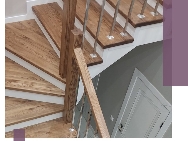 Обшивка металлических лестниц под ключ в Назрани