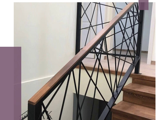 Перила и ограждения в Назрани от 7704 руб. под ключ | ПРОЛЁТ-Нзр