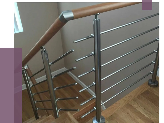 Изготовление перил в Назрани от 4622 руб. — перила на заказ | ПРОЛЁТ-Нзр