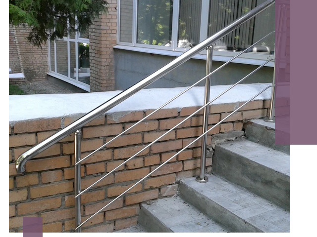 Перила из нержавеющей стали высокого качества в Назрани