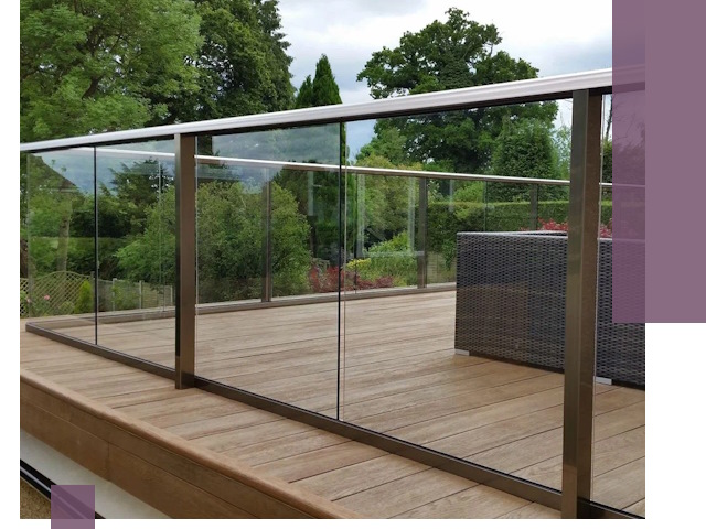 Алюминиевые перила на заказ в Назрани — монтаж и гарантия