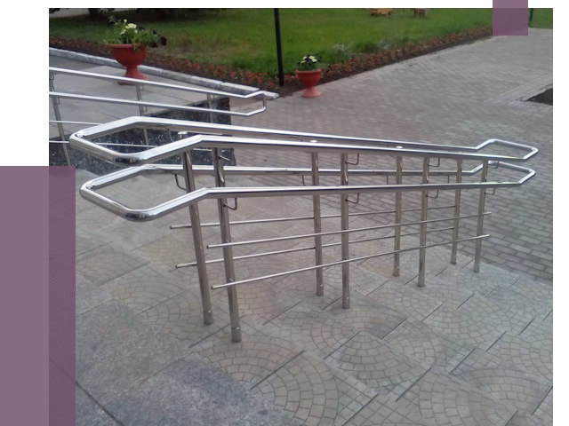 Перила для инвалидов в Назрани от 7622 руб. под ключ | ПРОЛЁТ-Нзр