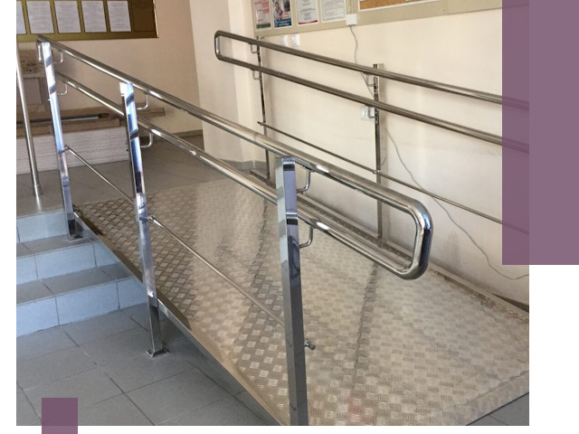 Перила для инвалидов в Назрани — надежные поручни и ограждения