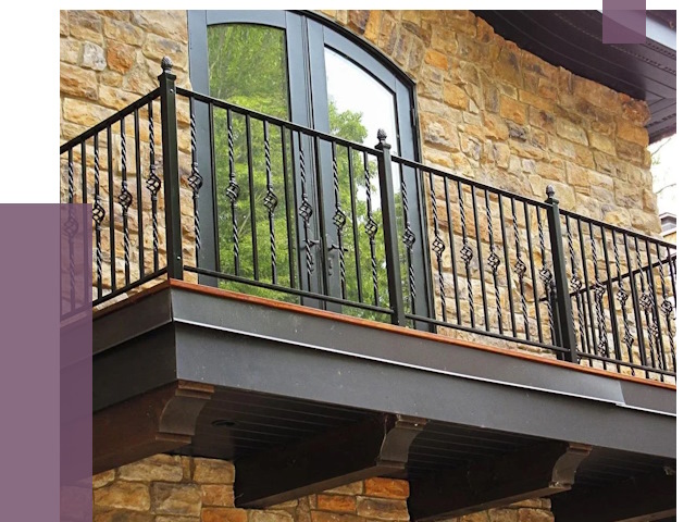 Балконные ограждения в Назрани от 8064 руб. — купить | ПРОЛЁТ-Нзр