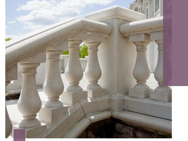 Балюстрады из металла и камня под ключ в Назрани