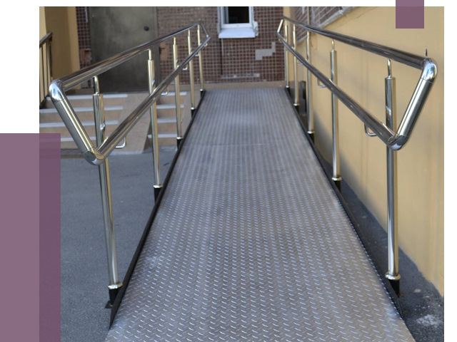 Пандусы в Назрани от 12326 руб. — установка для инвалидов | ПРОЛЁТ-Нзр