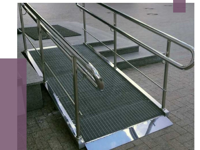 Монтаж пандусов для инвалидов в Назрани от 8649 руб. под ключ | ПРОЛЁТ-Нзр