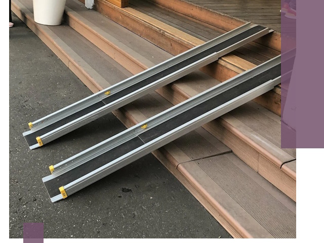 Телескопические пандусы под ключ в Назрани — изготовление и монтаж