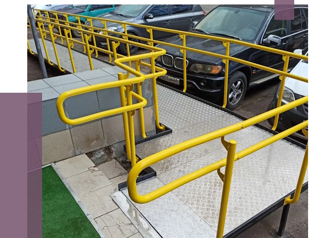 Стационарные пандусы в Назрани от 12326 руб. | ПРОЛЁТ-Нзр