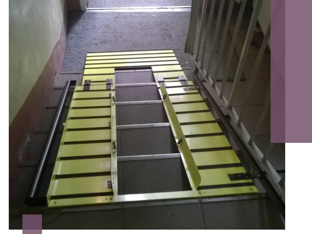 Профессиональный монтаж пандуса в подъезд в Назрани