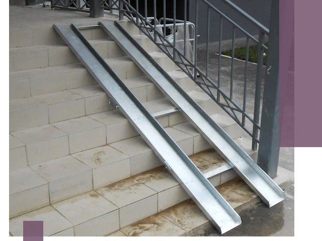 Пандусы для детских колясок в Назрани: изготовление и монтаж