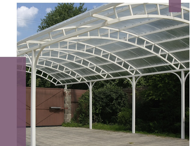 Изготовление навесов в Назрани от 14894 руб. за м² — ПРОЛЁТ-Нзр