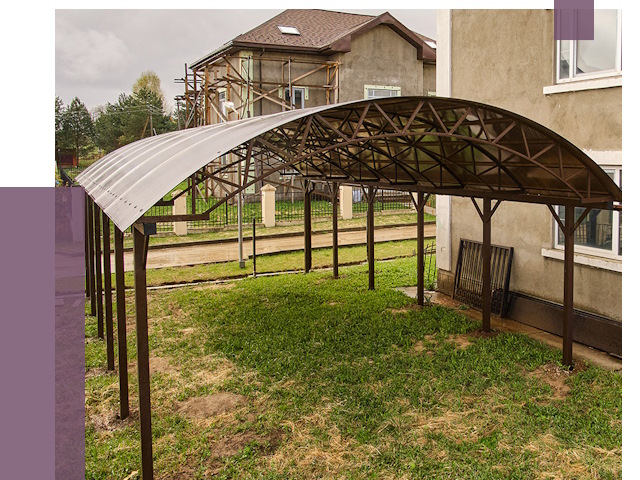 Демонтаж навесов в Назрани от 4622 руб. — разборка и вывоз | ПРОЛЁТ-Нзр