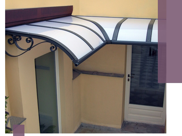 Монтаж козырьков любой сложности в Назрани под ключ