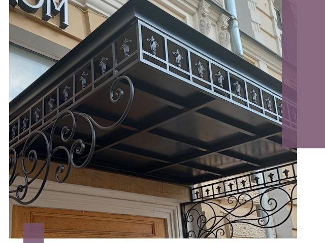 Ремонт козырьков и навесов в Назрани — быстро и качественно