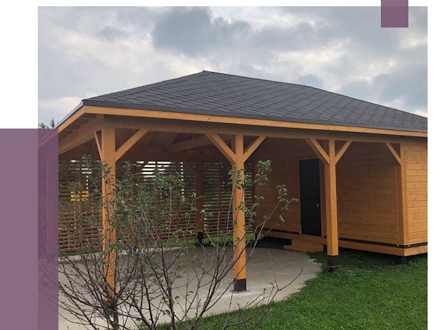 Навесы под ключ в Назрани от 48535 руб.  | ПРОЛЁТ-Нзр