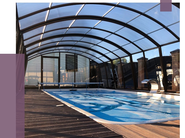 Навесы для бассейна в Назрани от 16846 руб. под ключ | ПРОЛЁТ-Нзр