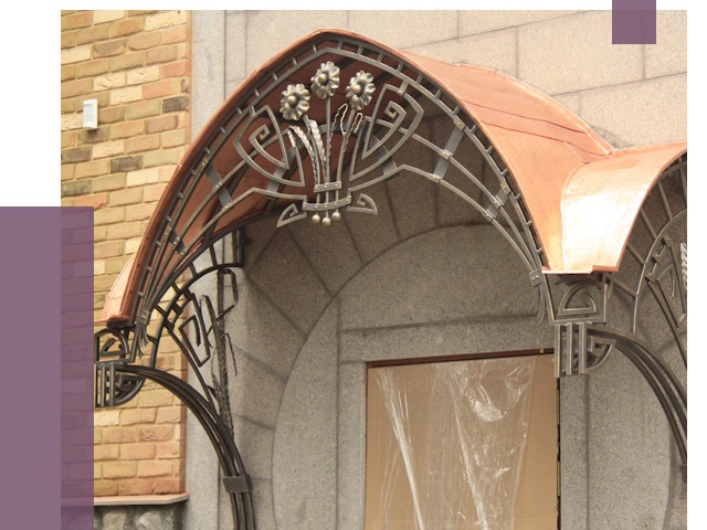 Арочные козырьки в Назрани от 14638 руб. 