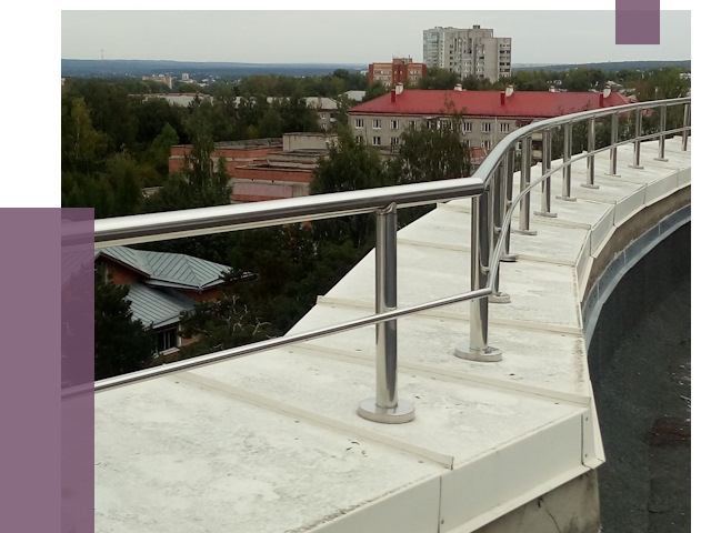 Парапеты и ограждения кровли в Назрани от 4982 руб. 