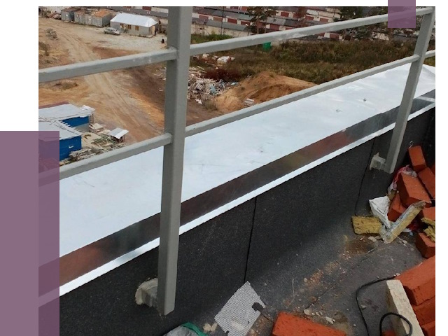 Монтаж парапетов в Назрани от 4314 руб.  | ПРОЛЁТ-Нзр