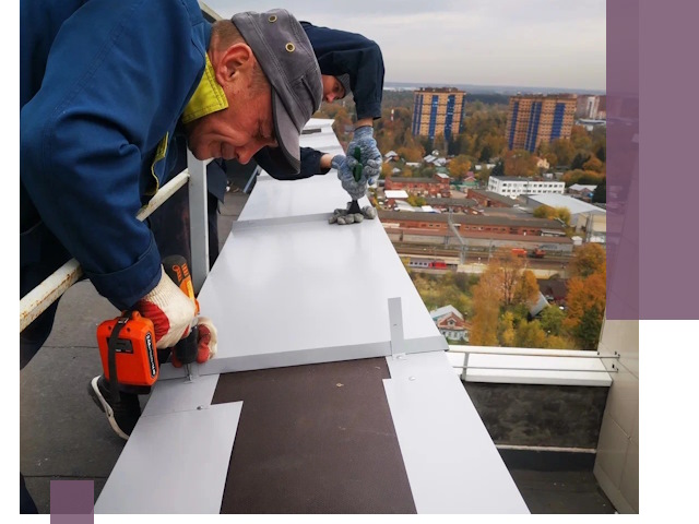 Монтаж парапетов в Назрани — установка прочных металлических ограждений