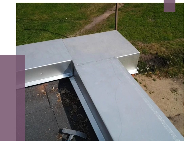 Оцинкованные парапеты в Назрани от 8064 руб.  | ПРОЛЁТ-Нзр